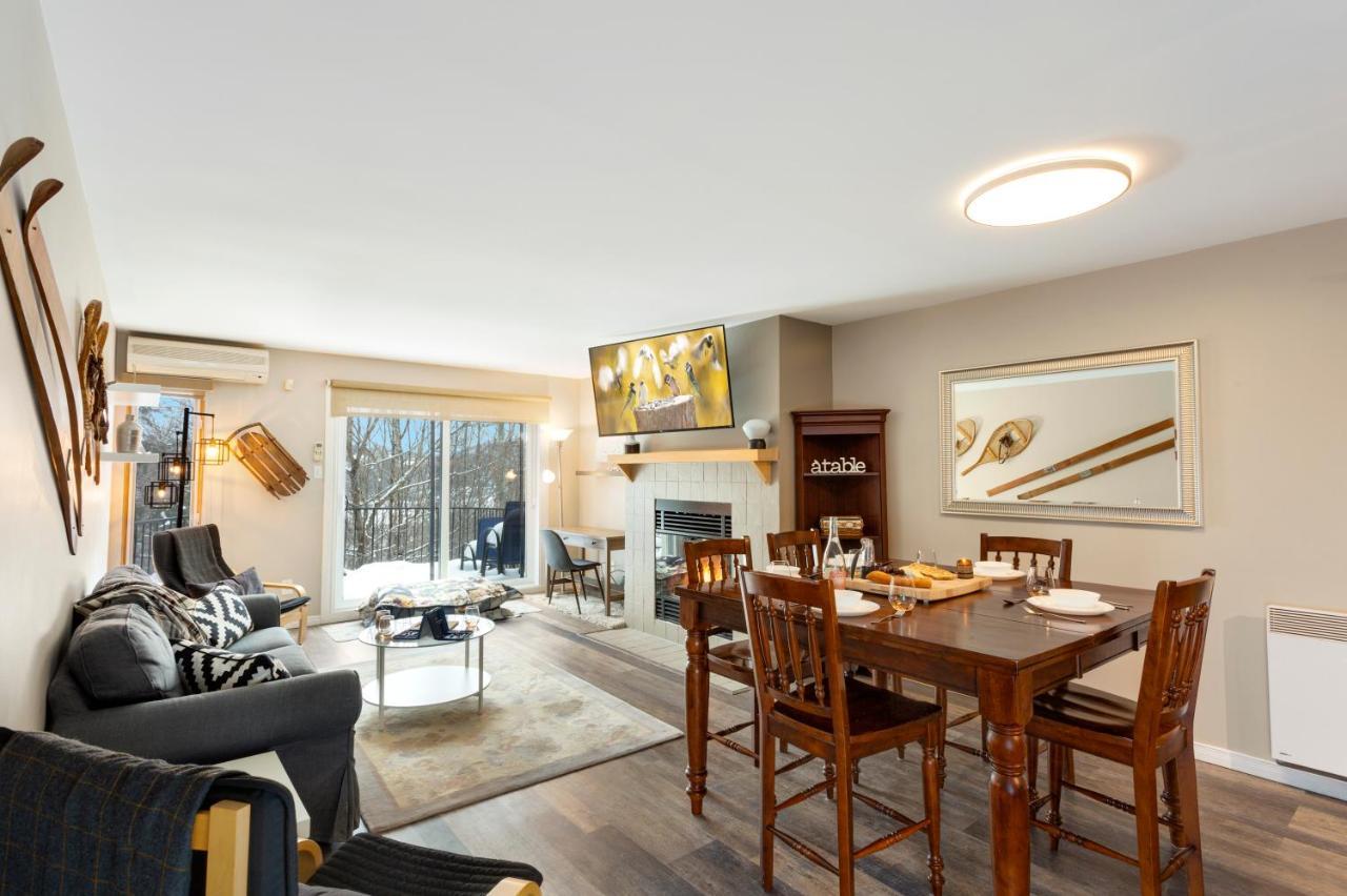 Tremblant Rocher Soleil Ski In Ski Out 2 Bedroom 몽트랑블랑 외부 사진